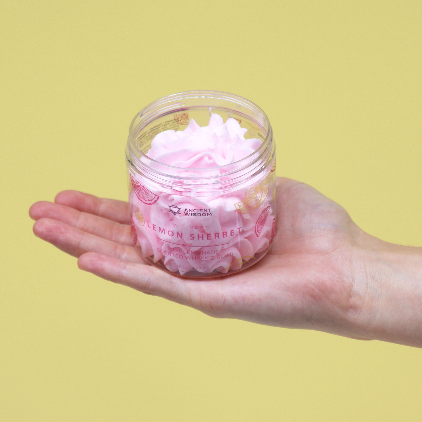 Pink Lemonade Whipped Cream Soap 120g - ScentiMelti Wax Melts