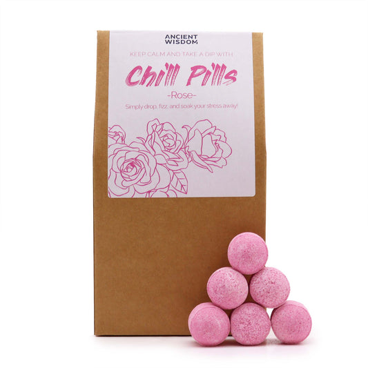 Chill Pills Gift Pack 350g - Rose - ScentiMelti Wax Melts