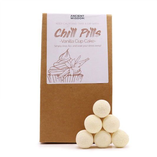 Chill Pills Gift Pack 350g - Vanilla Cup Cake - ScentiMelti Wax Melts