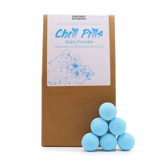 Chill Pills Gift Pack 350g - Baby Powder - ScentiMelti Wax Melts
