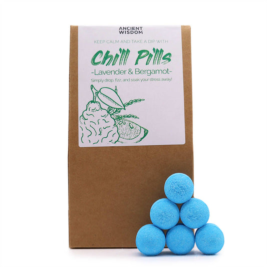 Chill Pills Gift Pack 350g - Lavender & Bergamot - ScentiMelti Wax Melts