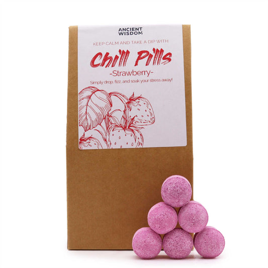 Chill Pills Gift Pack 350g - Strawberry - ScentiMelti Wax Melts