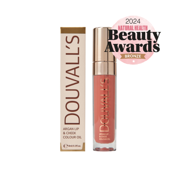 Douvall's Argan Lip and Cheek Colour Oil Wild Honey