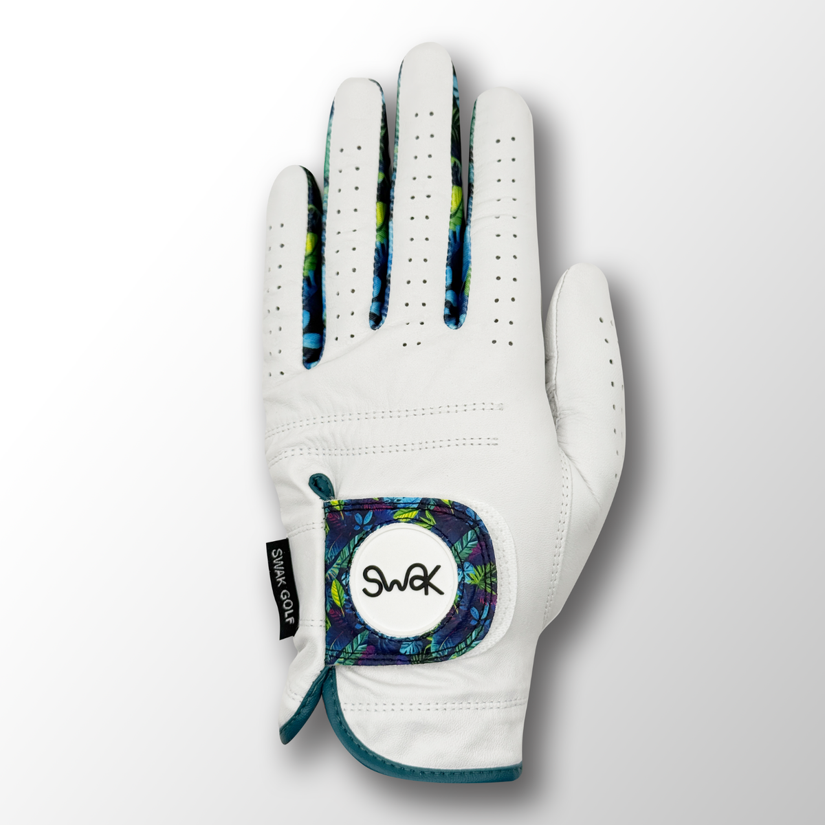 Green Leaves Golf Glove