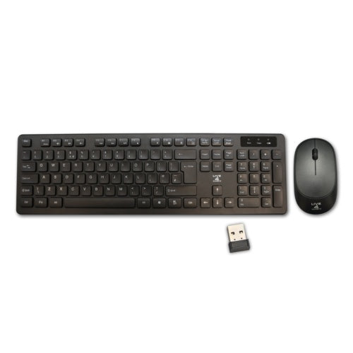 2.4GHz Wireless Keyboard And Mouse Set UK USB Dongle For PC Laptop Full-Size NEW W13362293