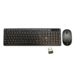 2.4GHz Wireless Keyboard And Mouse Set UK USB Dongle For PC Laptop Full-Size NEW W13362293