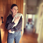 Long Silky Soft White Faux Fur Hot Water Bottle