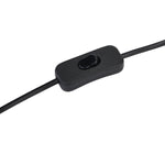 Incia Urn Wooden Table Lamp With Linen Shade