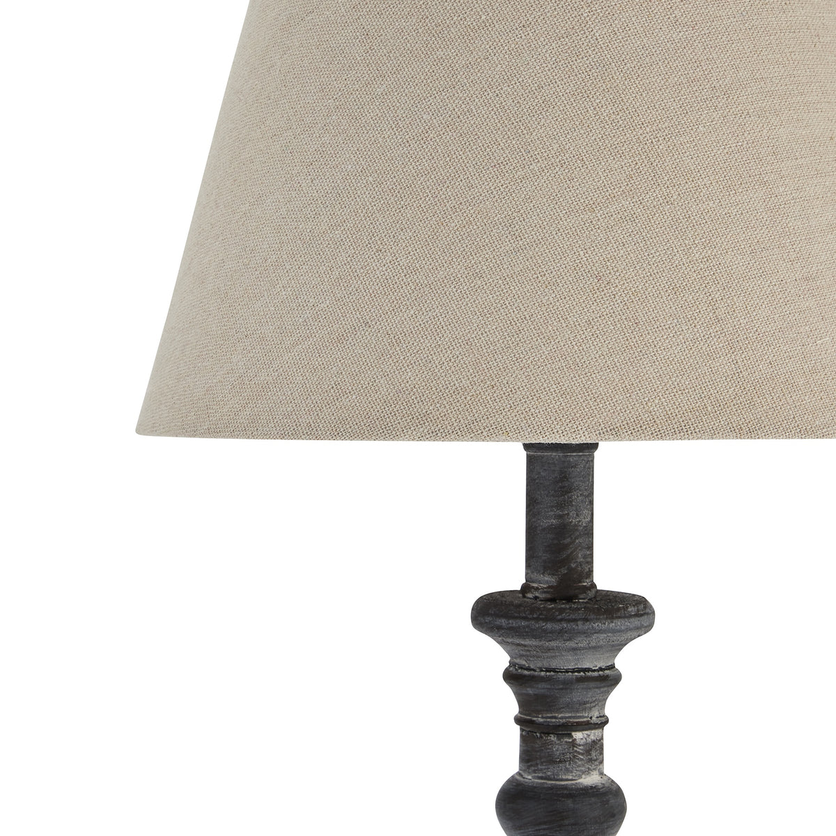 Incia Rustic Column Table Lamp