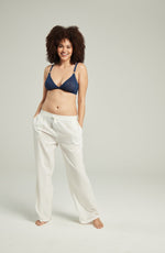 Nudea The Sheer Deco Easy Does It Bralette Navy Up to G Cup