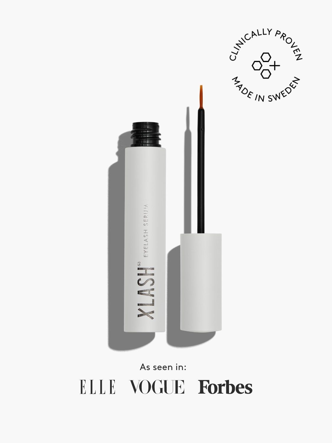 Xlash Eyelash Serum 5ml Naturally Eyelash Growth Serum for Longer Eyelashes