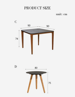 Aisulu Outdoor Dining Set 2 or 6 Seater