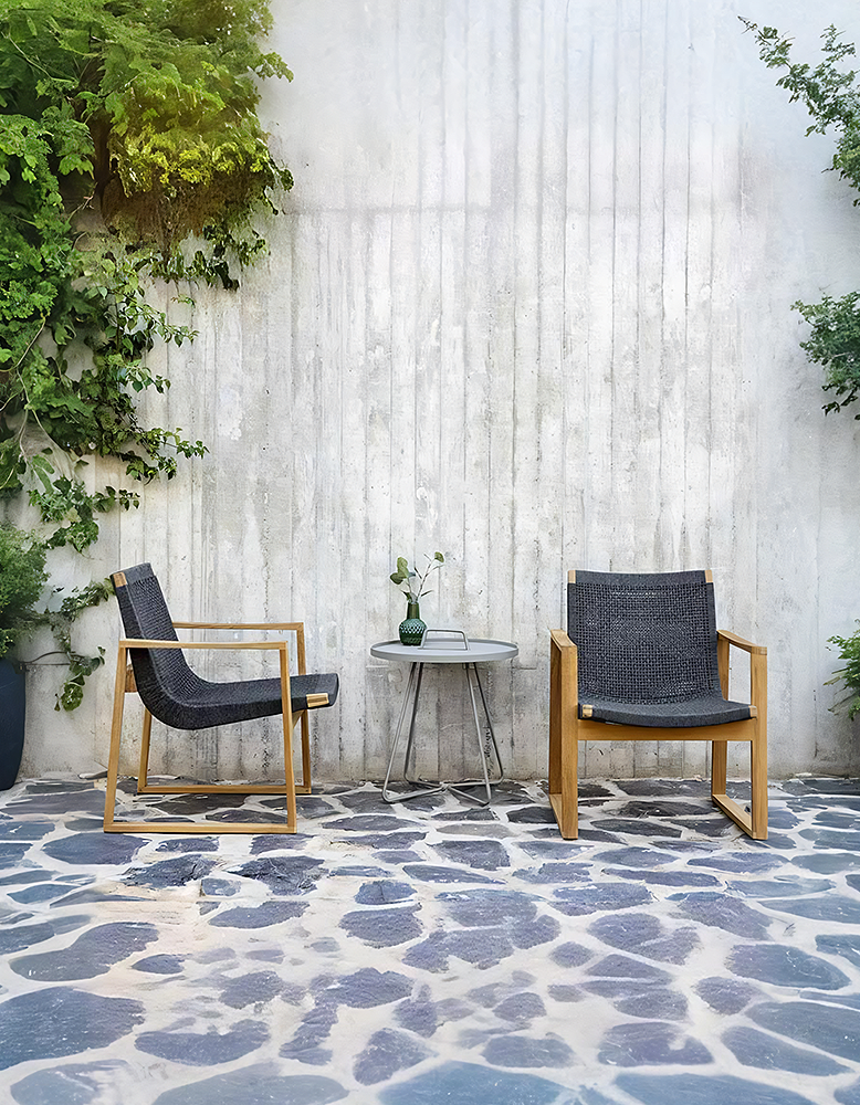 Aisulu Outdoor Dining Set 2 or 6 Seater