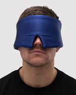 Blackout Silk Sleep Mask - 100% Pure Silk Ultra Soft Adjustable Strap for Deep Sleep & Total Comfort