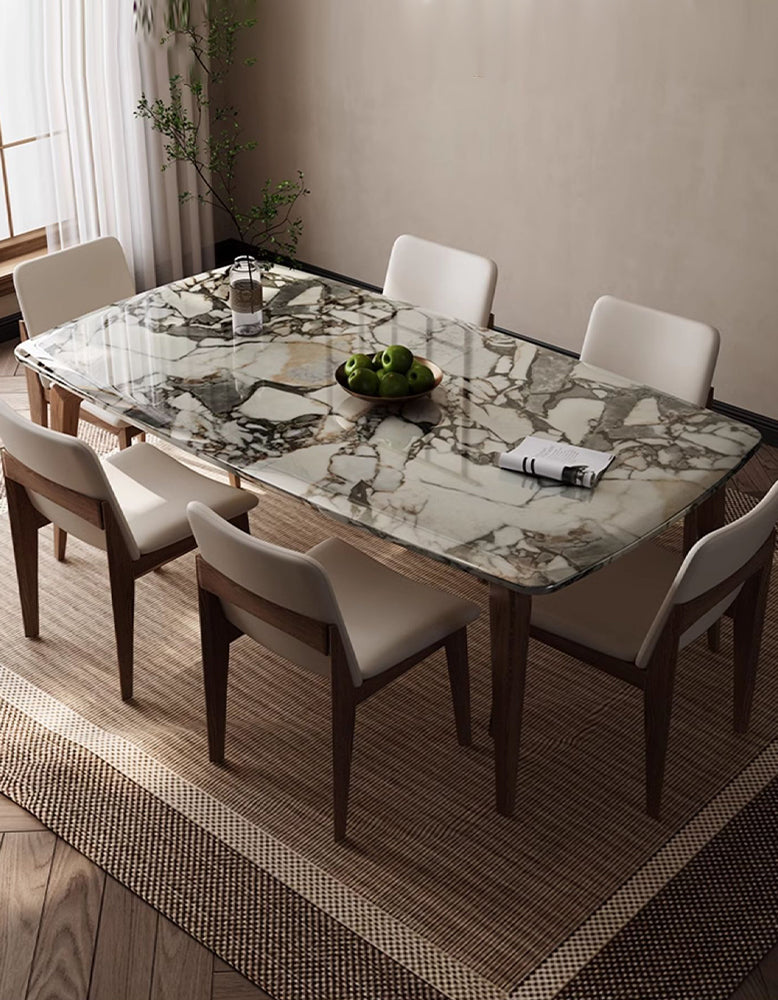 Dominic Dining Table, Marble