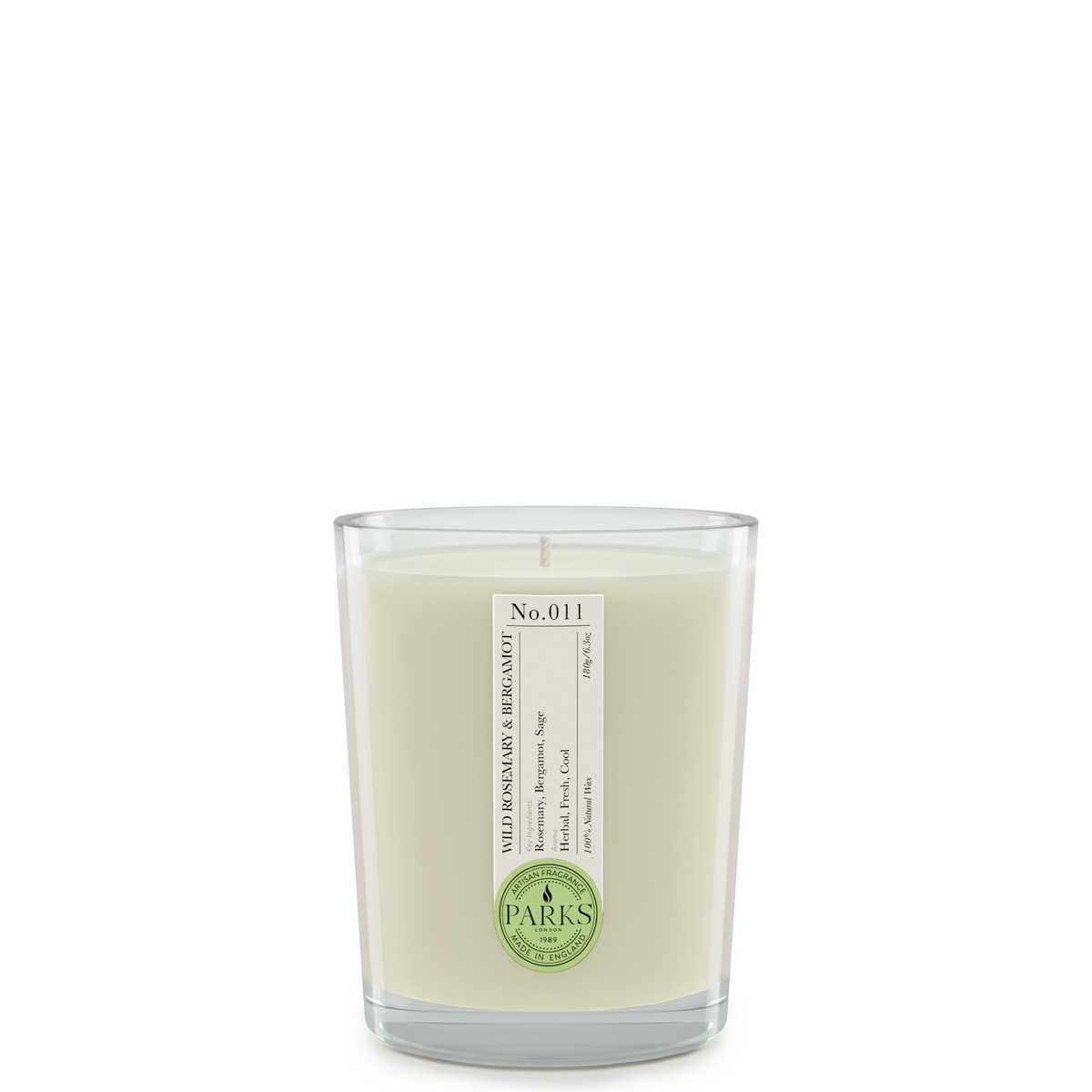 Parks London Wild Rosemary & Bergamot Candle 180g Default Title