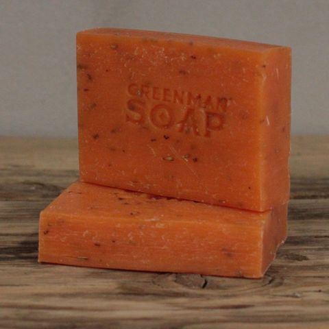 Moroccan Argan Greenman Soap Slice 100g