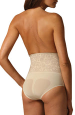Control Body 311572 Shaping Brief With Screen Print Lace Skin Beige