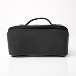 'Freya' Fold-Out Makeup Bag in Black