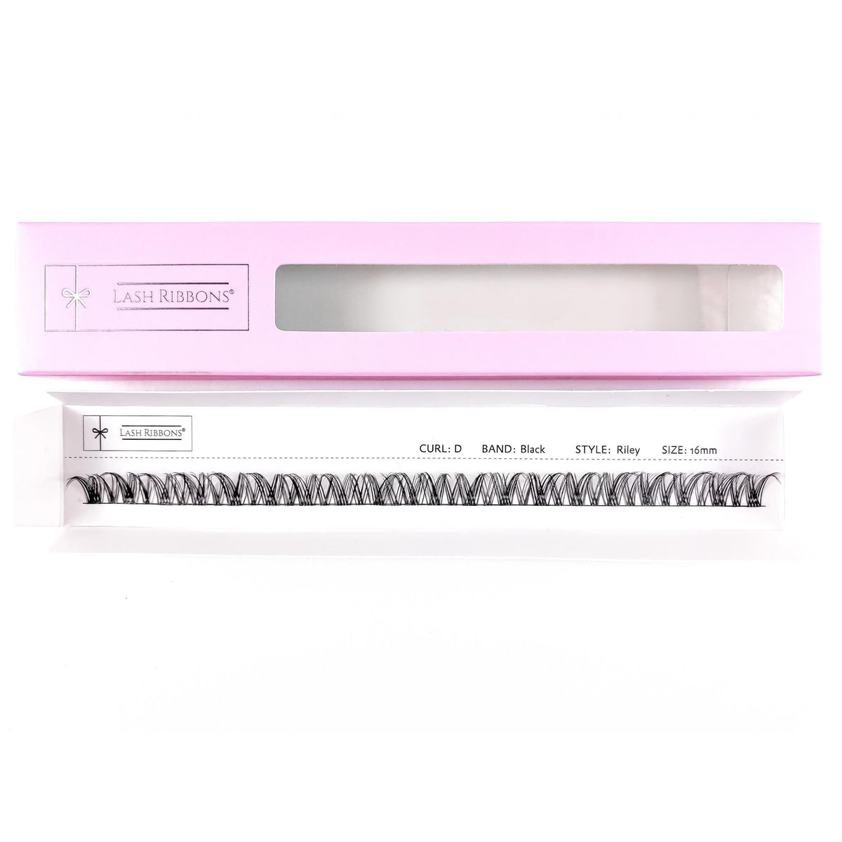 3D 'D' Curl Black Lash Ribbons® Starter Kit (With Ultimate Bond)