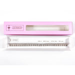 3D 'D' Curl Brown Lash Ribbons® Starter Kit (With Clear Lash Bond) Moira 14mm