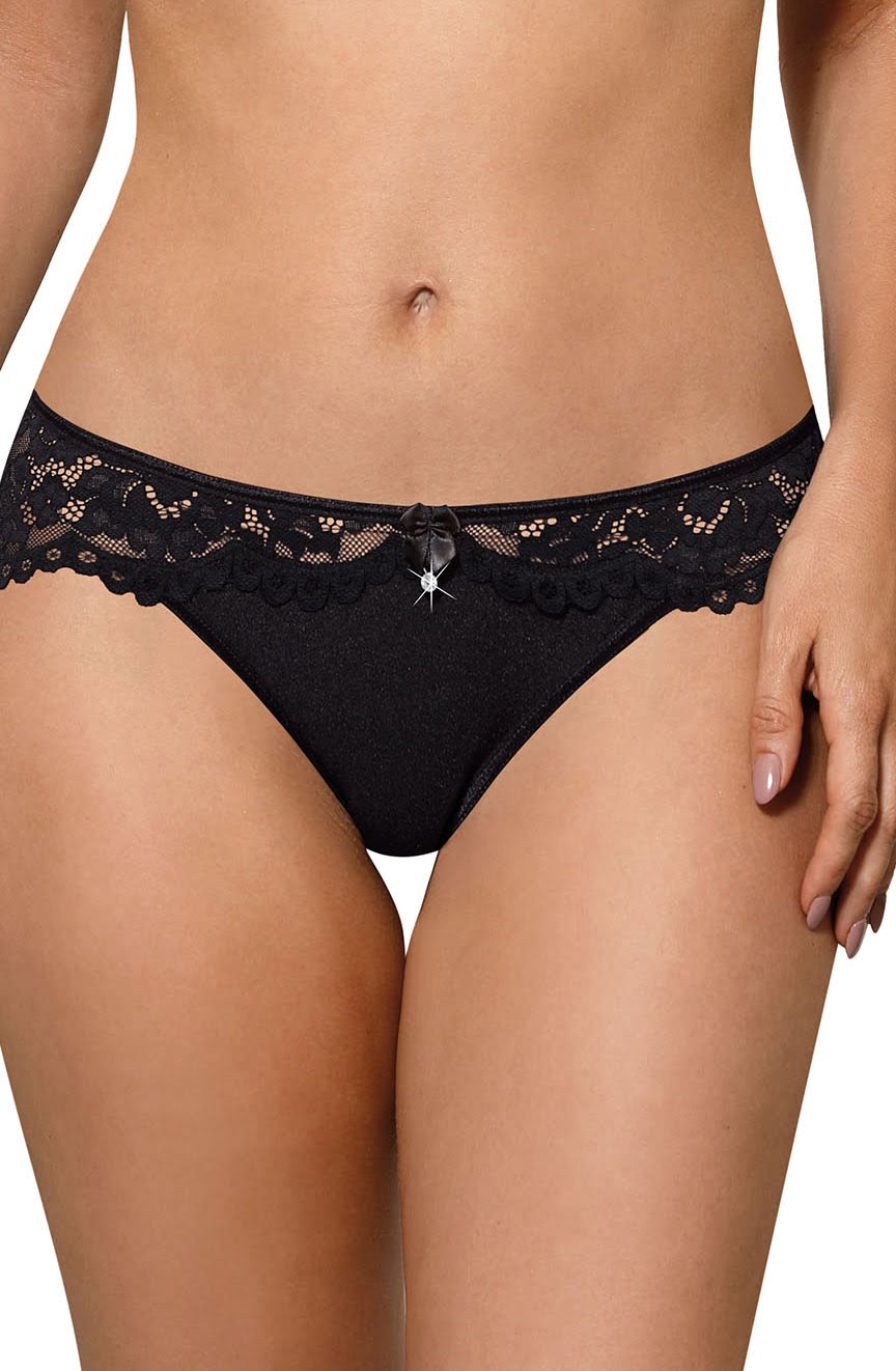 Roza Newia Black Briefs