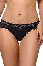 Roza Newia Black Briefs