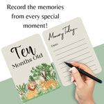 40 Baby Milestone Cards - First Year Memories - Pregnancy Gifts for Mum - New Baby Gift - Unisex Milestone Baby Cards - Baby Shower Gifts