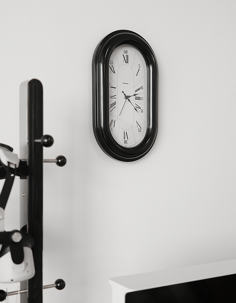 Arjun Clock Wall Living Room, Oval