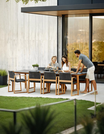 Aisulu Outdoor Dining Set 2 or 6 Seater