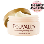 Douvall's Organic Creamy Argan Body Butter Vanilla 240ml