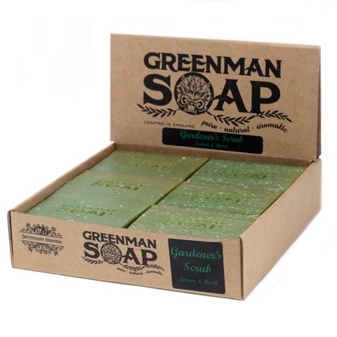 Gardener's Scrub Greenman Soap Slice 100g