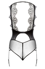 Beauty Night Laurienne Lace Teddy Black