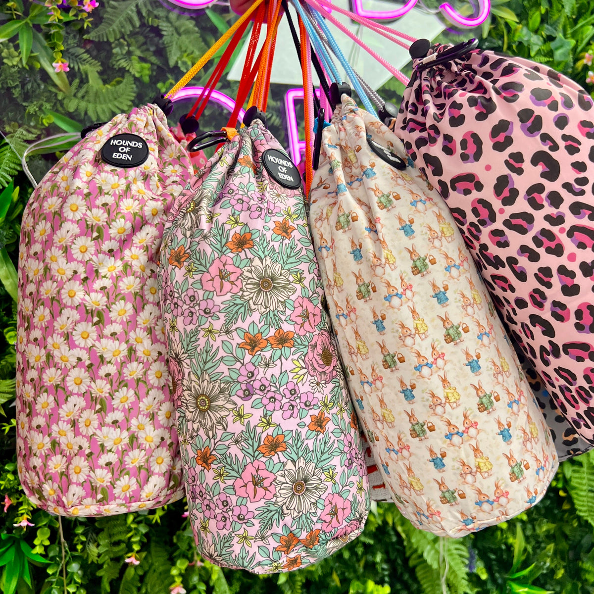 Blushing Leopard - Dog Microfibre Towel + Carry Bag