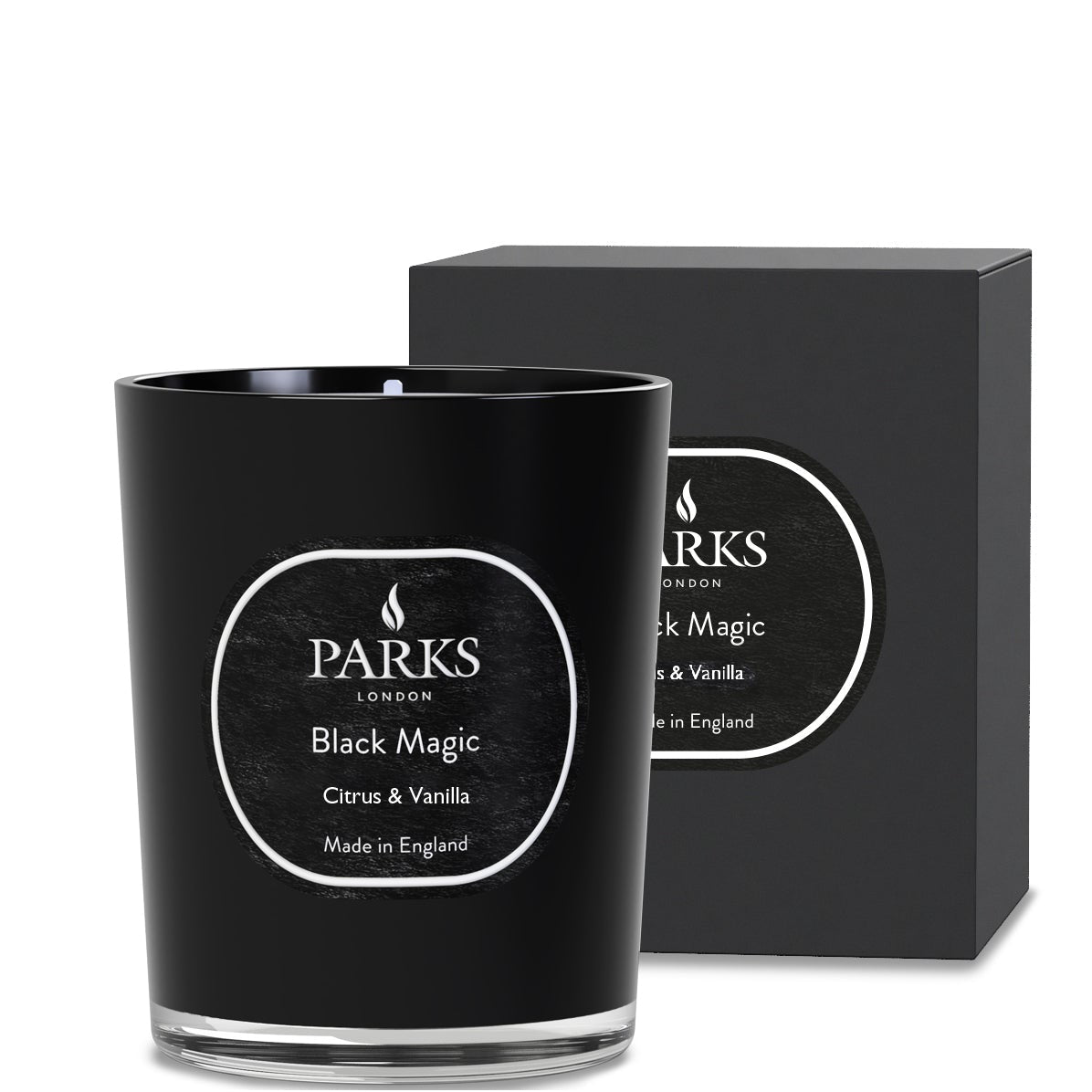 Parks London Black Magic Citrus & Vanilla Candle 180g Default Title