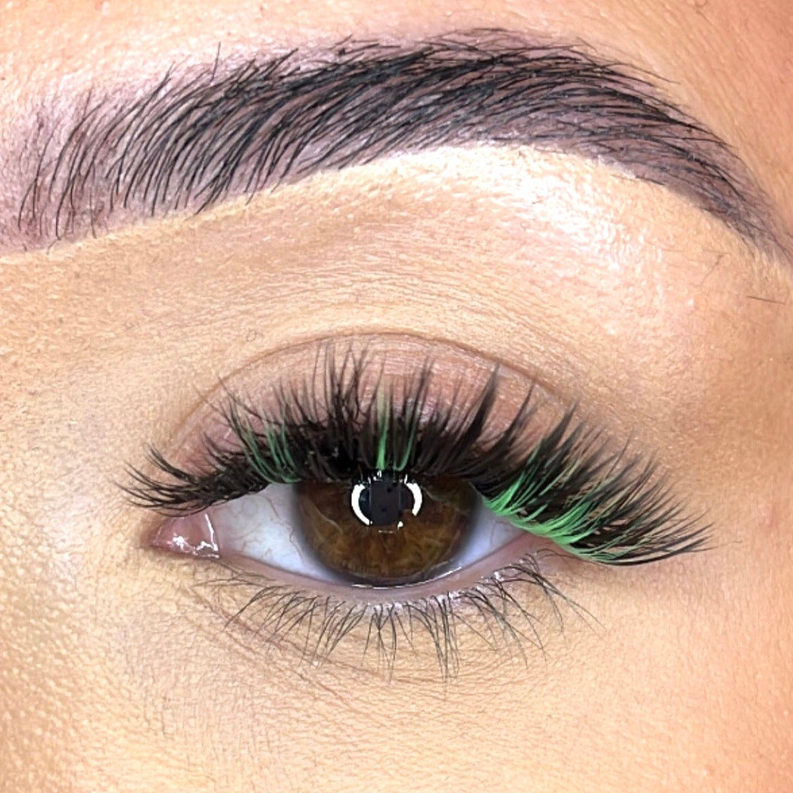 Lime Green 'D' Curl Lash Ribbons®