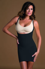 Control Body 810152 Shaping Open Bust Full Slip Nero Black