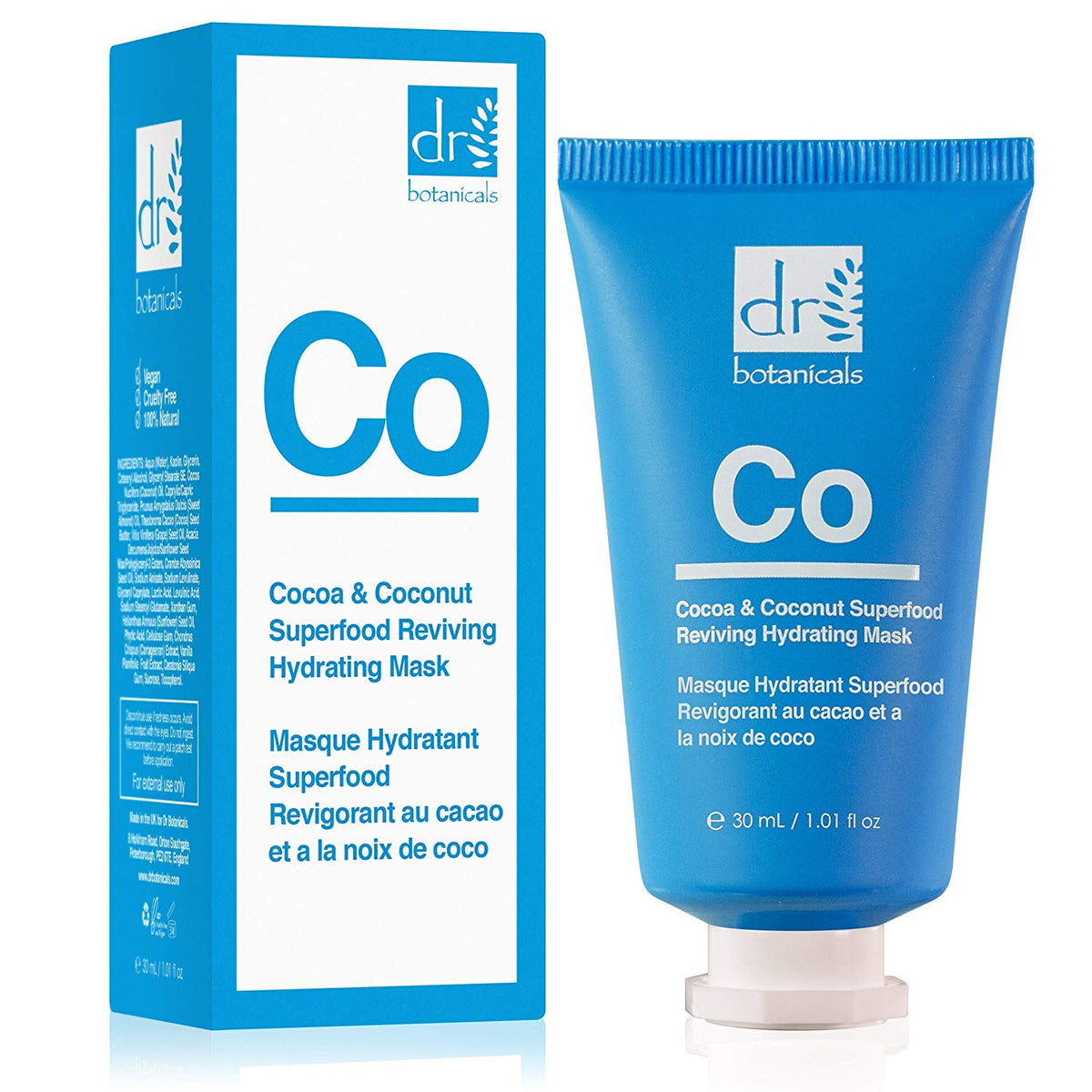 Dr Botanicals Cocoa & Coconut Superfood Reviving Hydrating Mask 50ml