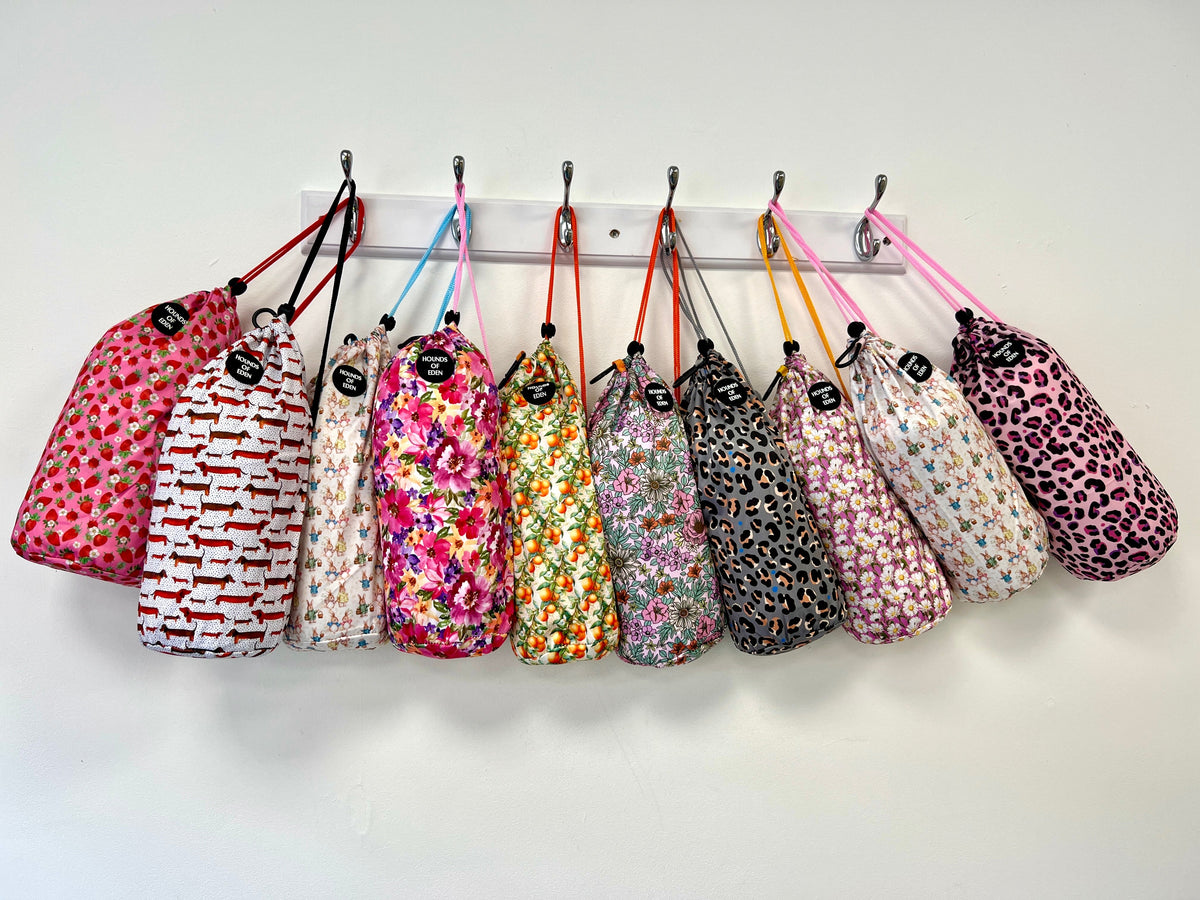 Blushing Leopard - Dog Microfibre Towel + Carry Bag