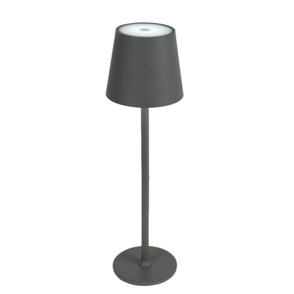 LED Rechargeable Indoor / Outdoor Table Lamp -Grey