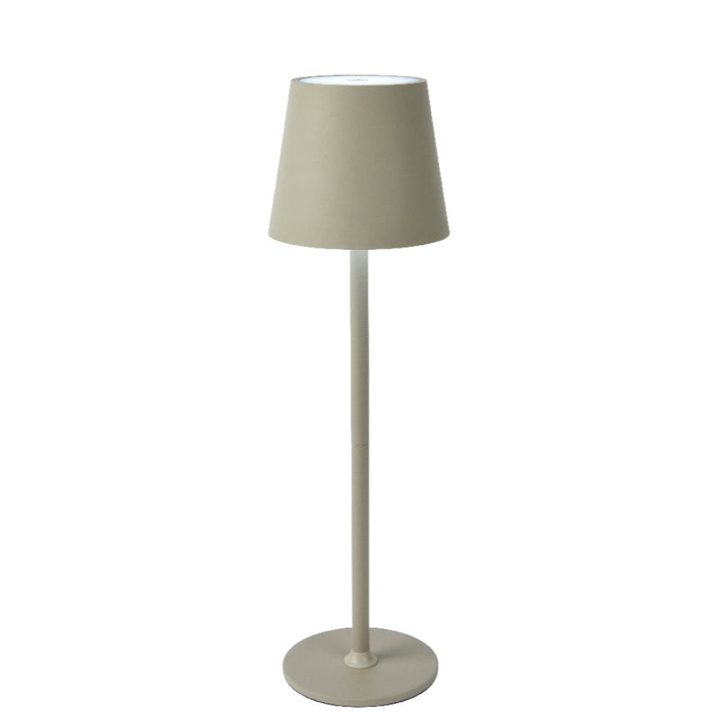 Rechargeable Indoor/ Outdoor LED Table Lamp - Taupe
