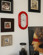 Arjun Clock Wall Living Room, Oval