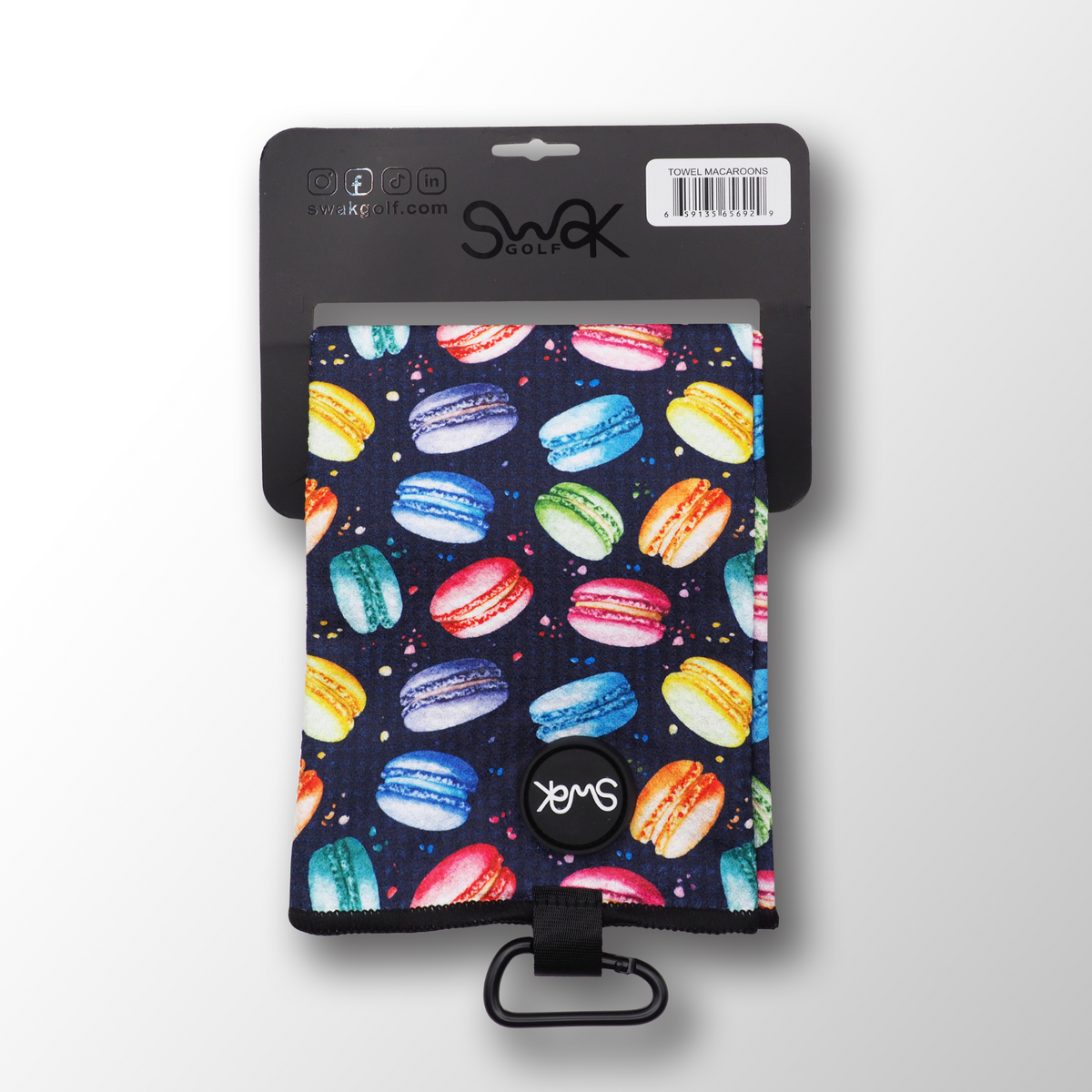 Macaroons Golf Towel