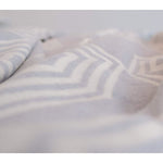 Atlantic Blankets Grey Parasol Single Size Throw Bed Blanket