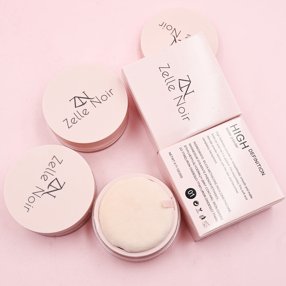 Zelle Noir Loose Setting Powder