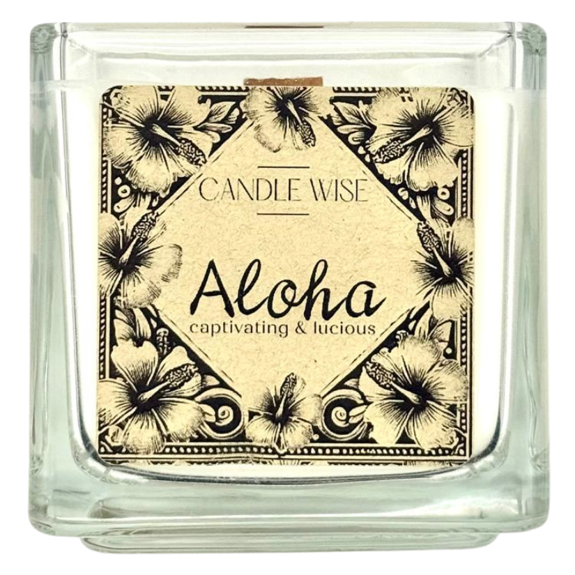 Candle Wise Aloha Large Scented Candle | Captivating & Luscious