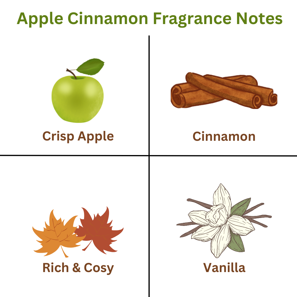 Apple Cinnamon Spice Wax Melts - ScentiMelti  Apple Cinnamon Spice Wax Melts