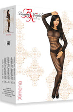Beauty Night BN6583 Ximena Bodystocking One Size Black