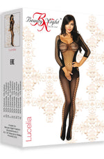 Beauty Night BN6589 Lucelia Bodystocking Black