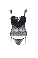 Beauty Night BN6682 Alena Corset Black